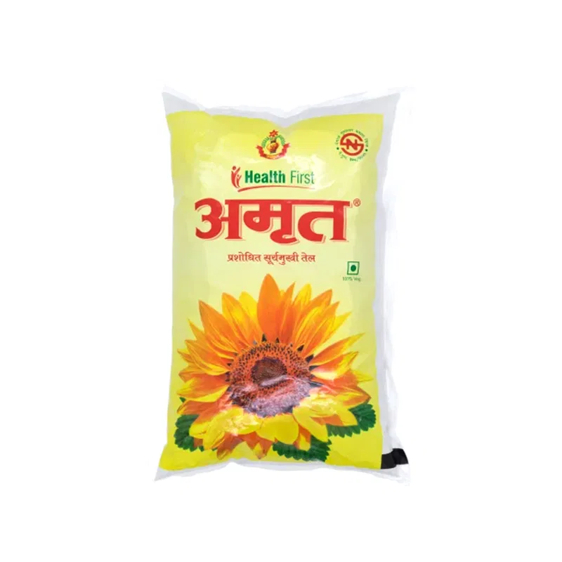 Amrit Refined Sunflower Oil 1l