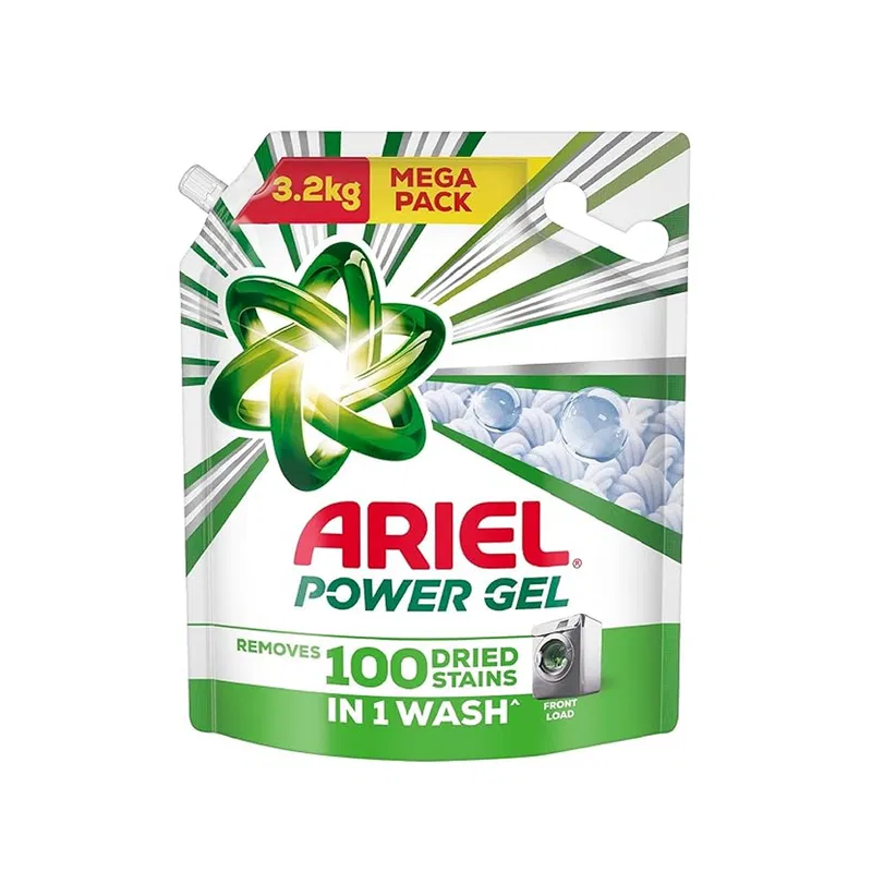 Ariel Power Gel Liquid Detergent for Front Load 3.2kg