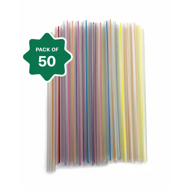 Bubble Tea Straw (Multicolored) 1pack