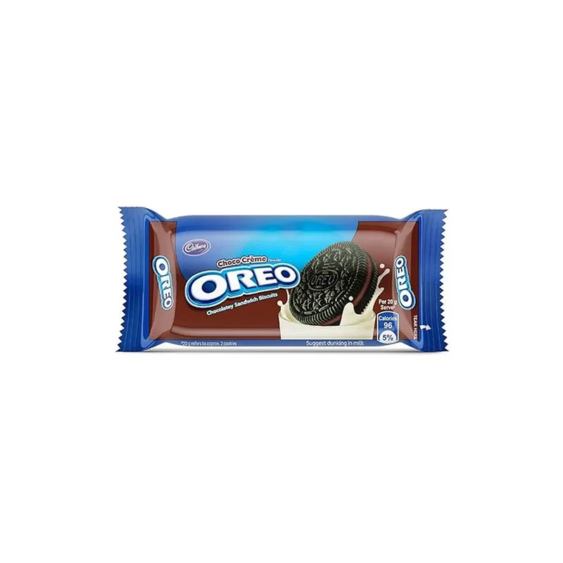 Cadbury Oreo Chocolate Flavour Sandwich Cream Biscuits (28.75g) 1pcs