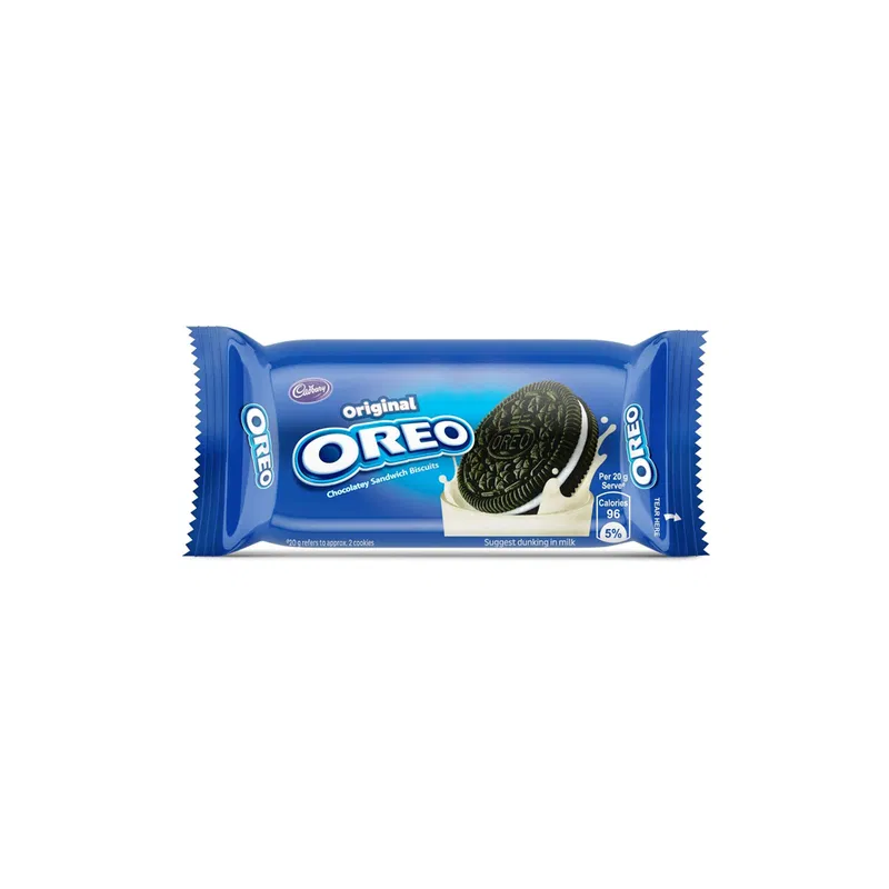 Cadbury Oreo Original Vanilla Sandwich Cream Biscuits (28.75g) 1pcs
