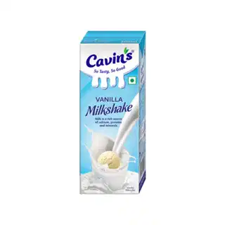 Cavin's Vanilla Milkshake