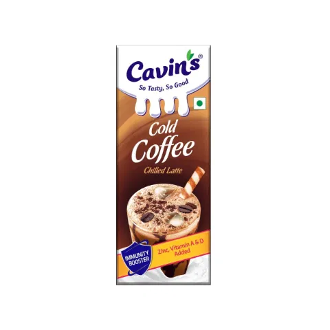 Cavins Milk Shake Cold Coffee Chilled Latte 170ml