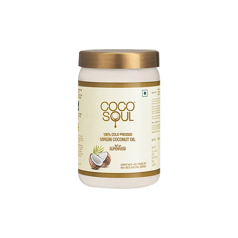 Coco Soul 100% Cold Pressed Virgin Coconut Oil 500ml