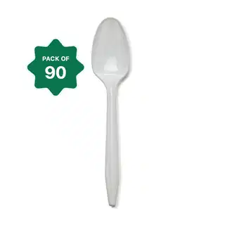 Disposable Plastic Spoon (Chamcha)