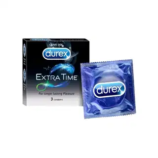 Durex Extra Time Long - Last Condom 3pcs