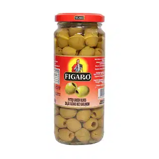 Figaro Pitted Green Olives 340g