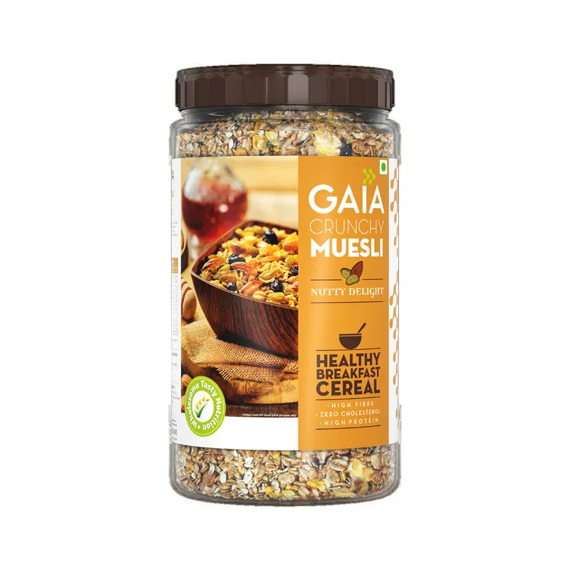 Gaia Crunchy Muesli Nutty Delight 1kg