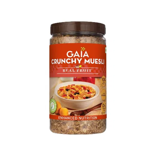 Gaia Crunchy Real Fruit Muesli 1kg