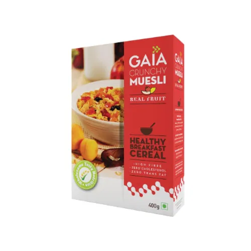 Gaia Crunchy Real Fruit Muesli 400g