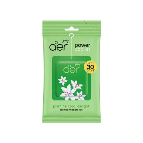 Godrej Aer Power Pocket Jasmine Floral Delight Air Freshener 10g