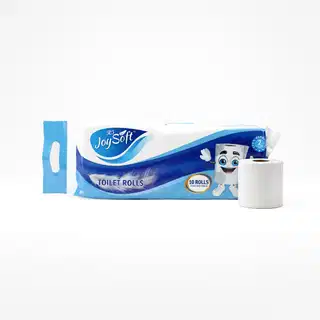 Joysoft Toilets Rolls (10 Rolls) 1Bundle