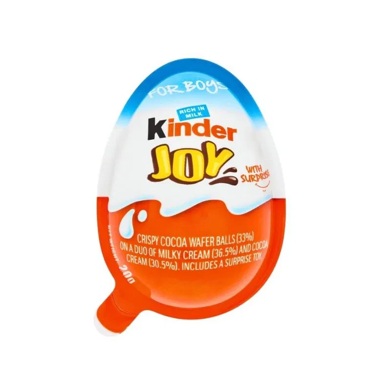 Kinder Joy Milk Chocolates for Boys 20g