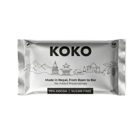 KOKO 70% Cocoa Sugar Free Chocolate 40g