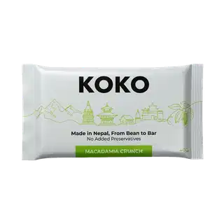 KOKO 70% Macadamia Crunch Chocolate
