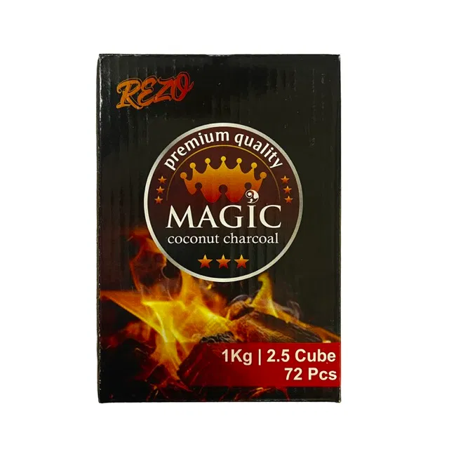 Magic Coconut Charcoal for Hookah (72pcs) 1kg
