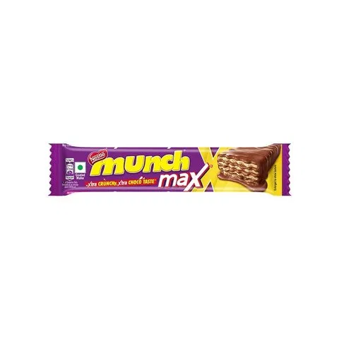 Nestle Munch Max, Coated, Crunchy Wafer Chocolate 38.5g