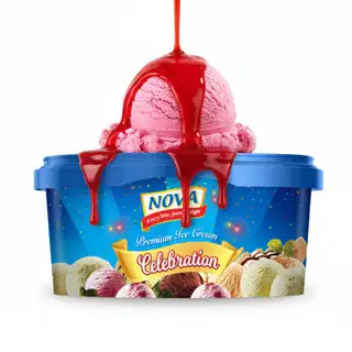Nova Strawberry Ice Cream 1000ml