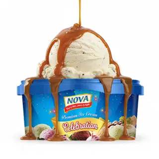 Nova Vanilla Ice Cream 1000ml