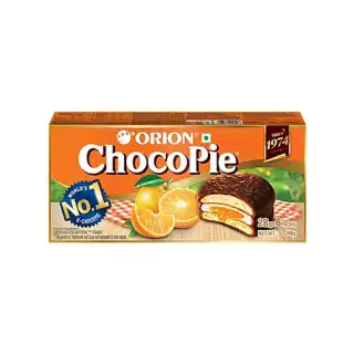 Orion Orange Choco Pie