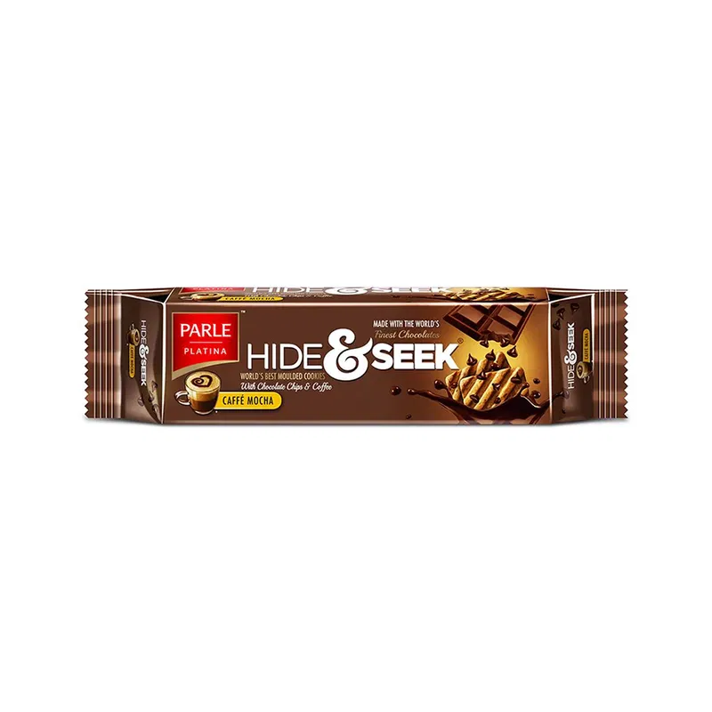 Parle Hide & Seek Caffe Mocha Coffee & Chocolate Chip Cookies 121g