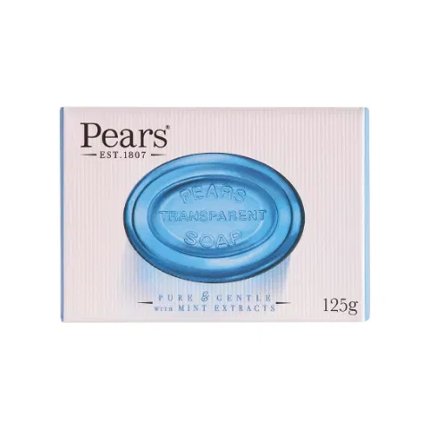 Pears with Glycerin & Mint Extracts Bar Soap 125g