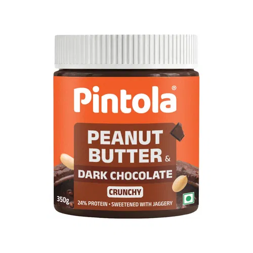 Pintola Dark Chocolate Crunchy Peanut Butter 350g