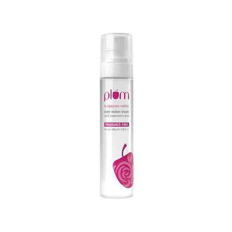 Plum Bulgarian Valley Rose Water Toner with Hyaluronic Acid 100ml