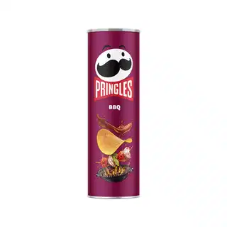 Pringles Saucy BBQ Potato Chips 102g