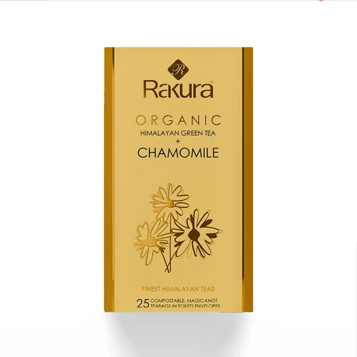 Rakura Organic Chamomile Himalayan Green Tea (25Tea Bag) 37.5g