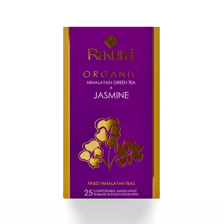 Rakura Organic Jasmine Himalayan Green Tea (25Tea Bag) 37.5g