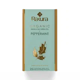Rakura Organic Pepprermint Himalayan Green Tea (25Tea Bag) 37.5g