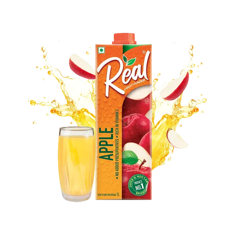 Real Fruit Power Apple Juice 1l