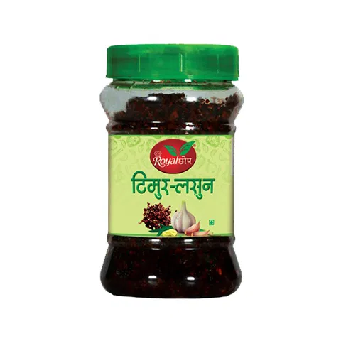 Royal Chhop (Royal छोप) Timmur Lasun Chhop Pickles 250g