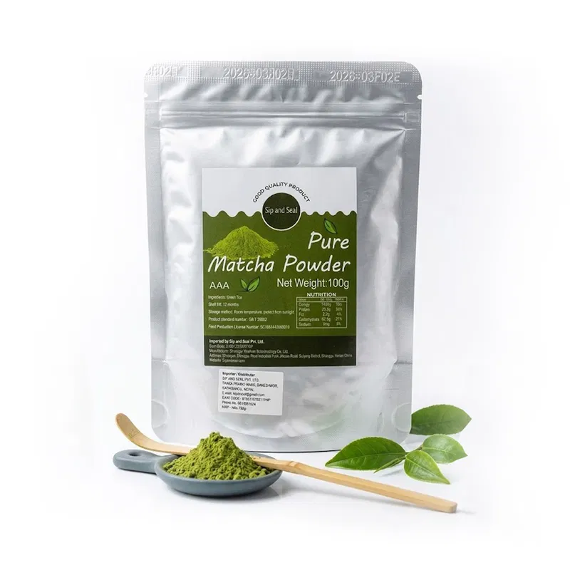 Sip & Seal Matcha Powder 100g