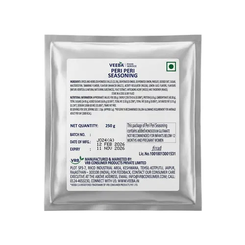 Veeba Peri Peri Seasoning 250g