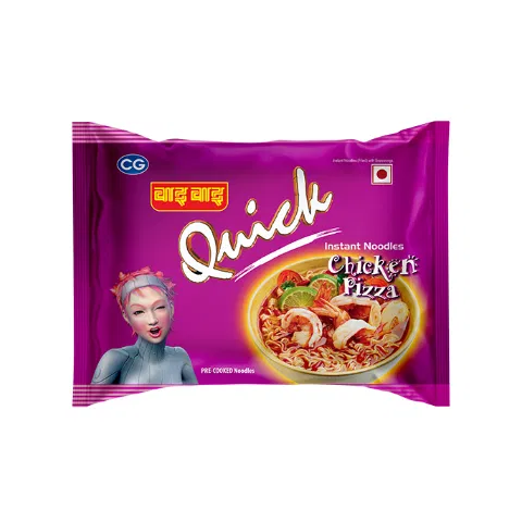 Wai Wai Quick Chicken Pizza Noodle 60g
