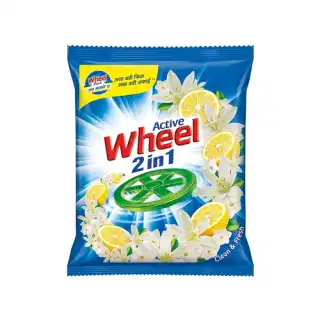 Wheel Active 2-in-1 Blue Detergent Powder